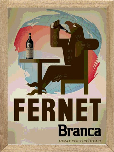 Fernet Branca , Cuadro, Bebida, Publicidad      P591