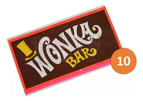 Kit 10 Chocolates Wonka (chocolate Fracionado)