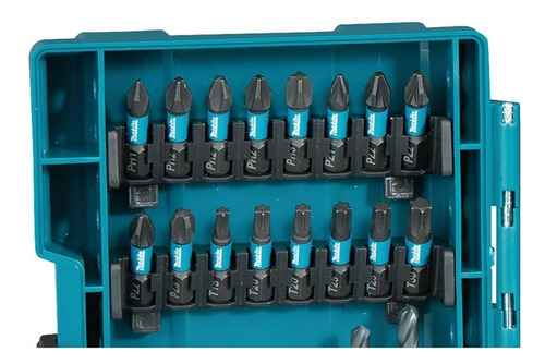 Set De Puntas Y Brocas Makita Impact Black 33piezas B-66896