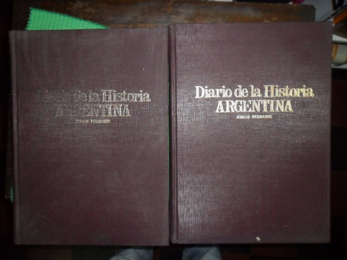 Diario De La Historia Argentina 2 Tomos-jorge Perrone