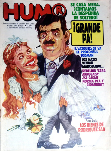 Revistas Humor Ediciones Urraca Argentina Grande Pa 266. (Usado)