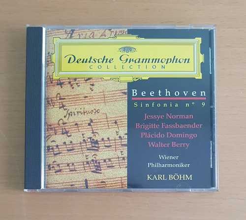 Deutsche Grammophon, Beethoven Sinfonía N° 9 Cd