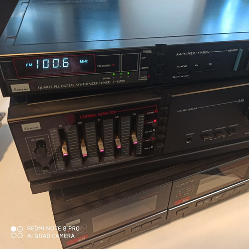 Receiver Sansui Integrated Dc Servo A-m900 + Tuner+tape