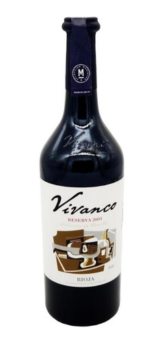 Pack De 2 Vino Tinto Vivanco Reserva Tempranillo 750 Ml