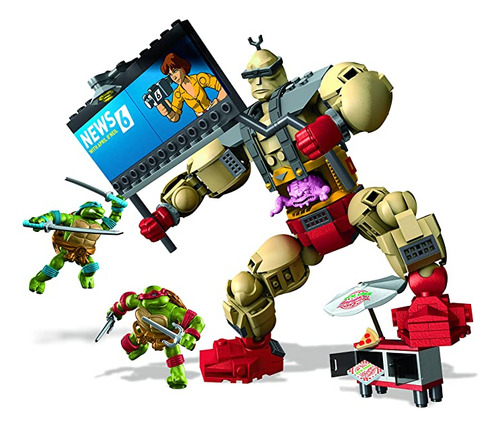 Mega Bloks Coleccionistas De Tortugas Ninja Mutantes Adoles.