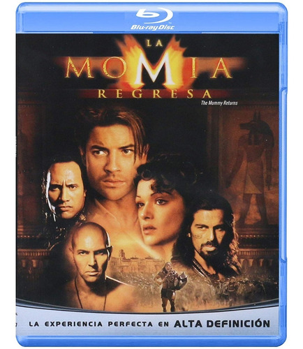 La Momia Regresa Brendan Fraser Pelicula Blu-ray
