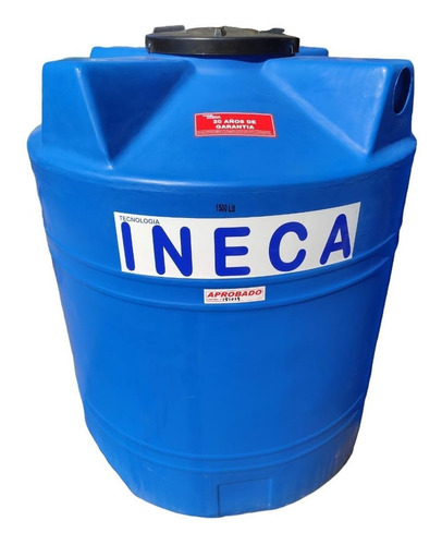 Tanque Cisterna Marca Ineca 2000 Lts Azul