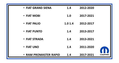Tolva Ext. Inferior Distribucion Palio Strada Mobi 1.0 1.4