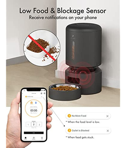 Petlibro Comedero Automático Para Gatos, Comedero Para Gatos