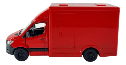 Mercedes-benz Sprinter Esc. 1:48 Colores A Elegir Kinsmart Rojo