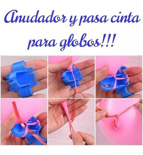 2 X Herramienta Para Hacer Nudos A Globos, Atador De Globos