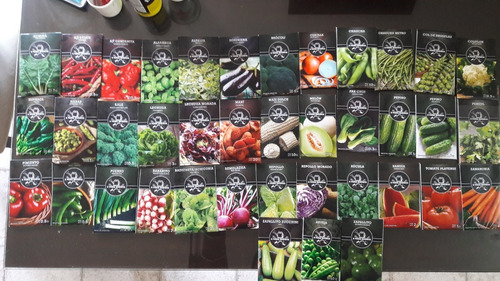 Combo Huerta Sobres De Semillas Para Plantar Todo El Año