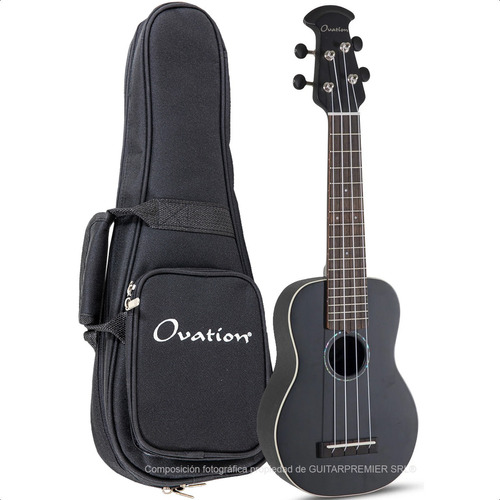 Ukelele Soprano Ovation Original Premium + Estuche Original