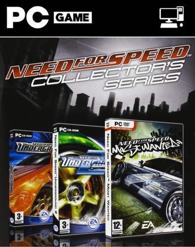 Need For Speed Pc Español - Underground 1, 2, Most Wanted