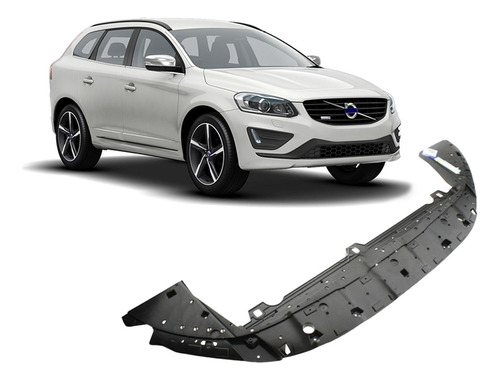 Protetor Inferior Parachoque Dianteiro Volvo Xc60 2015 2019