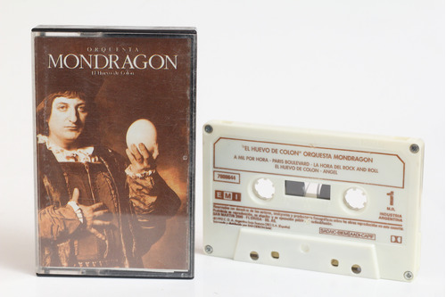 Cassette Orquesta Mondragón El Huevo De Colón 1992