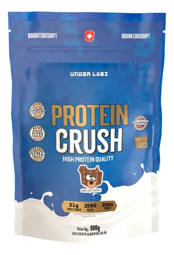 Protein Crush Under Labz Whey 100% Concentrado Coq10