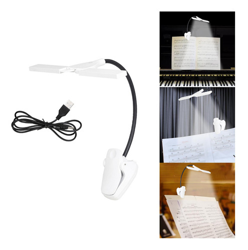 Lámpara De Escritorio Led Portátil Protección Ocular Luz