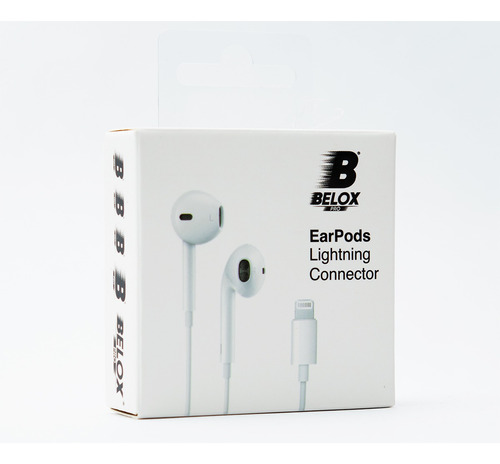 Audífonos Earpods Lightning Connector Belox Pro