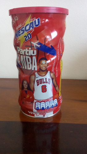 Lata De Nescau Partiu Nba Vazia Rara 