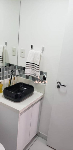 Apartamento Com 2 Dormitórios À Venda, 60 M² Por R$ 350.000,00 - Parque Jaçatuba - Santo André/sp - Ap2644