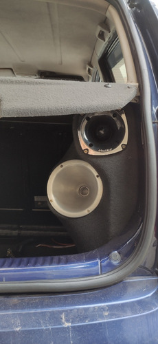Caixa De Fibra Corneteira Lateral P/ Vw Fox Até 2019