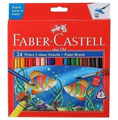 Caja De 24 Lapices De Colores Primer Calidad | Faber-cast...