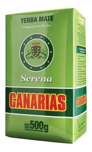 Yerba Mate Serena Canarias 500gr Compuesta Con Hierbas