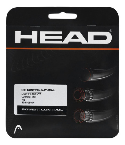 Corda Head Rip Control 17l 1.30mm Natural Set Individual