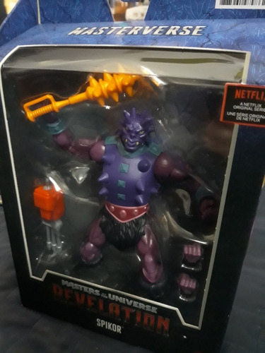 Spikor Masters Of The Universe Revelation He Man Mattel (Usado)