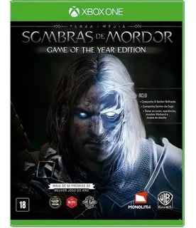 Jogo Sombras De Mordor Game Of The Year Edition Xbox One