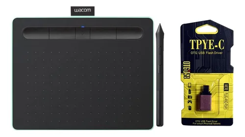 Tableta Wacom Intuos Ctl4100w Small Bluetooth + Otg Regalo