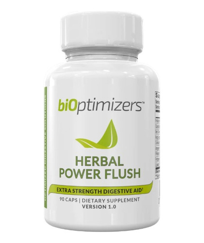 Bioptimizers | Herbal Power Flush | 90 Capsules
