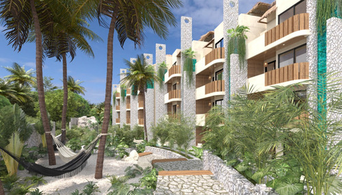 Departamento En Venta En Playa Del Carmen, Be X, Tipo Estudio Con Un Diseño Único