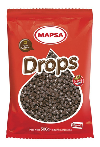 Micro Gotas Drops Chocolate Horno Mapsa X 500g -cc