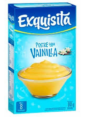 Pack X 6 Unid. Postre  Vainilla 80 Gr Exquisita Postres