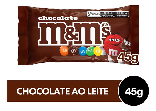 M&ms Chocolate Ao Leite Individual Mars 45g