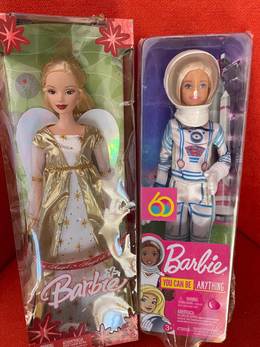 Barbie Ángel Y Barbie Astronauta