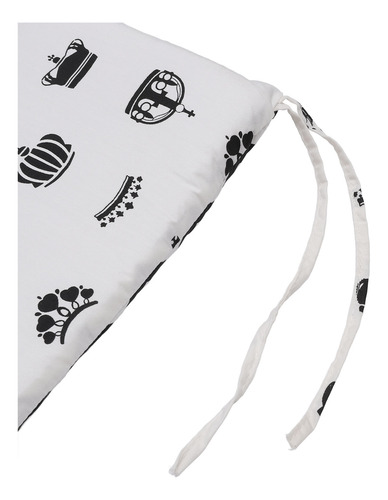 Protector De Cuna Para Cuna De Bebé, Algodón Puro, Suave, An