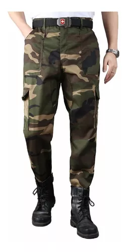 Pantalon Militar Camuflaje Nieve