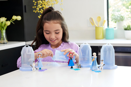 Disney Frozen Muñeca Sorpresa Ice Reveal Hielo Mágico Reborn