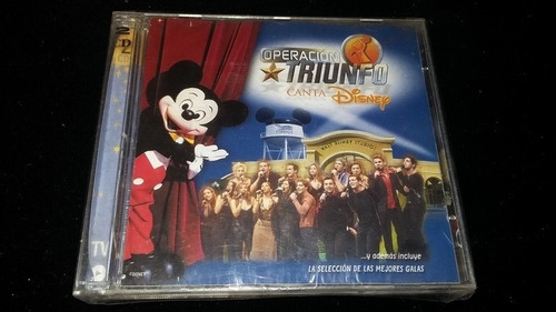 Operacion Triunfo Canta Disney Cd Banda Sonora X 2 Cd Balada