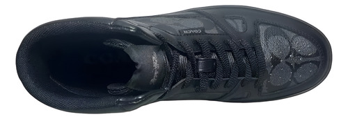 Tenis Coach Clip Court High Color Negros Para Hombre - Original / Nuevo