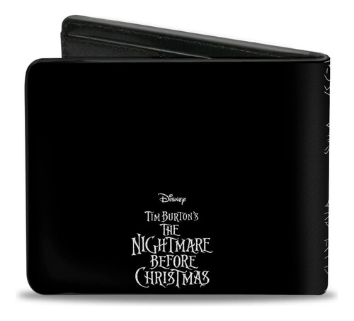Cartera Disney - El Extraño Mundo De Jack Color Negro