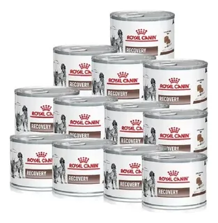 Royal Canin Lata Recovery 195g Pack X12 Un Perros Gatos