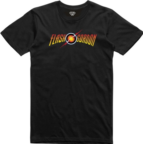Playera T-shirt Flash Gordon Logo 