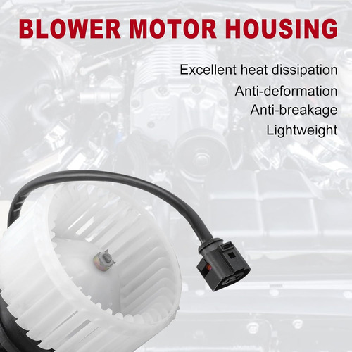 Conjunto De Motor De Ventilador Topaz Hvac Para Audi A8 Quat