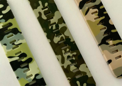 Imagen 2 de 2 de Correa Para Amazfit T-rex De Silicone Camuflajeada