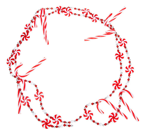 L Cadena De Caramelos Para Adorno Para Árbol De Navidad