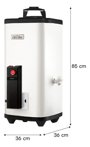 Calentador Calorex De Paso Coxdp-11 Gen 4 Gas Lp Color Blanco Tipo de gas GLP